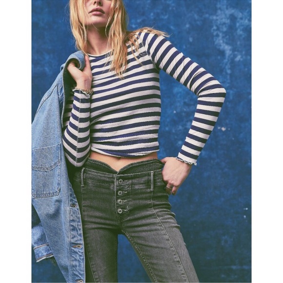 Free People Blue Jean Jacket - Picture 10 of 13